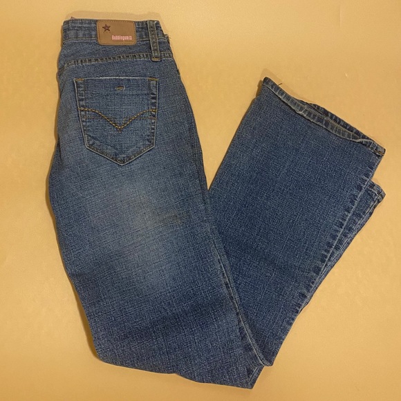 Y2K Medium Wash Flare Jeans - Picture 2 of 6